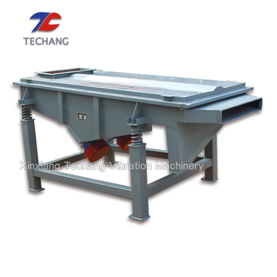Carbon Steel Material Linear Vibrating Screen For Tea Leaves Sieving