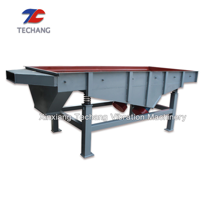Linear Dewatering Vibrating Screen , Mine Tailings Water Recycling Equipment