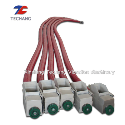 Durable Flexible Screw Conveyor , Industrial Material Handling Equipment