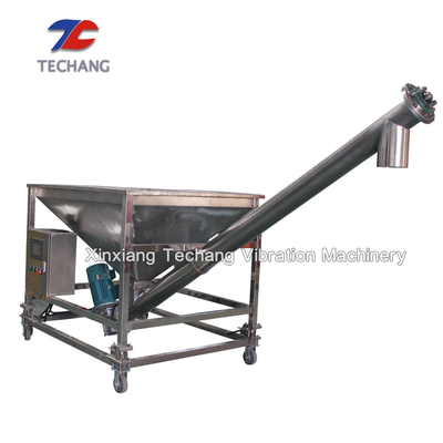 Auto Auger Feeder Horizontal Screw Conveyor System For Material Transimission
