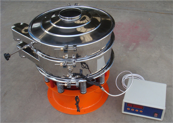 High Efficiency Ultrasonic Rotary Vibrating Sieve Machine For Food Industry