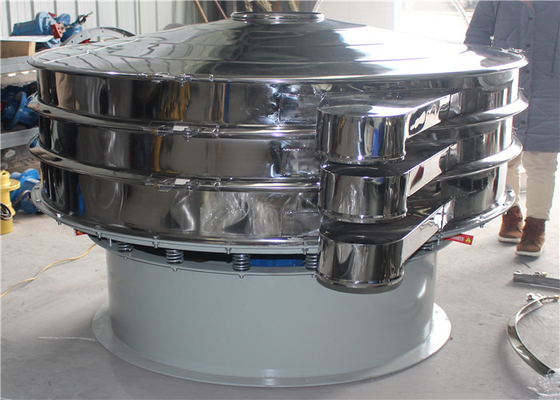 1200Mm High Frequency 2 Layers Rotary Sieving Machine