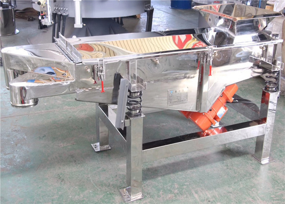 100T/H Industrial Linear Vibrating Screen Machine Stainless Steel