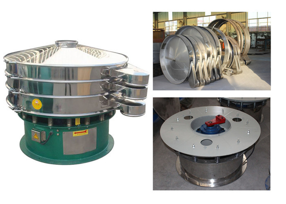 Powder Industrial Vibrating Screen Rotary Sieving Machine