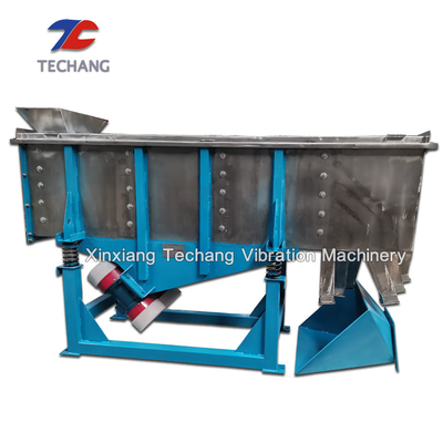 SS304 Particles And Powder Linear Vibrating Screen Sifter Machine