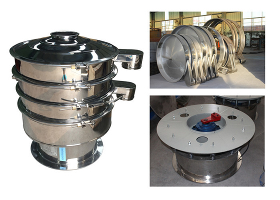 Stainless Steel 304 Protein Powder Sifter Machine Rotary Vibrating Sieving Machine