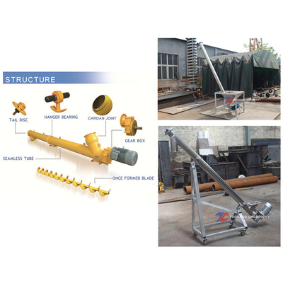LSY Series Inclined Auger Cement Screw Conveyor